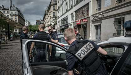 Intervention des forces de l'ordre dans le centre de Paris (préfecture de police)