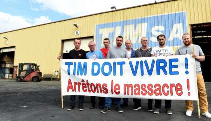 Chez TIM, près de Dunkerque, les salariés 