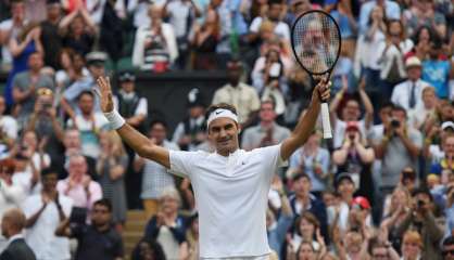 Wimbledon: Federer écarte Mischa Zverev et accède aux 8e