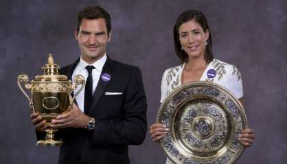 Wimbledon: les trophées pour Federer et Muguruza, les doutes pour Djokovic