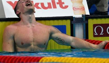 Natation: Peaty améliore son propre record du monde du 50 m brasse