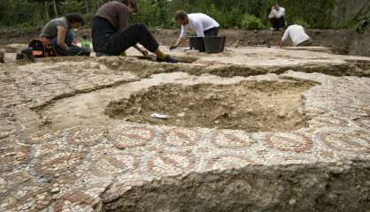 Sous un champ, une vaste demeure antique à Auch