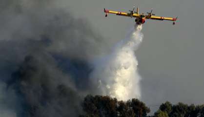 Massif du Luberon: 400 hectares de forêt parcourus par un incendie