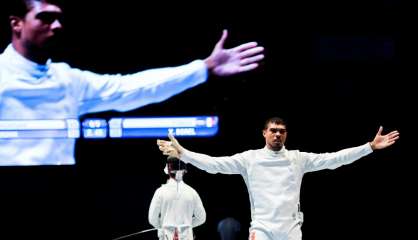 Escrime: l'équipe de France masculine d'épée sacrée championne du monde