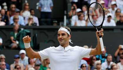 Tennis: Roger Federer remporte son 8e Wimbledon, un record 