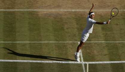 Wimbledon: Federer à une marche de réécrire l'histoire