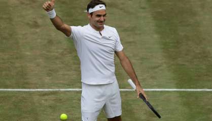 Wimbledon: Federer en finale pour monter dans le grand-huit