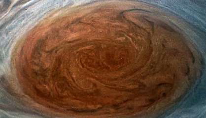 La Nasa révèle des images stupéfiantes de la Grande Tache rouge de Jupiter