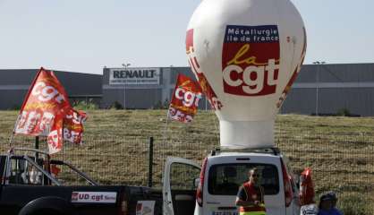 GM&S: une centaine de salariés bloquent un site de Renault dans l'Yonne