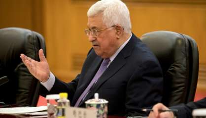 Le président palestinien Mahmoud Abbas hospitalisé pour un 