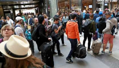 SNCF: chaos à Montparnasse en plein chassé-croisé des vacanciers