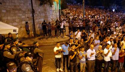 Jérusalem: les autorités musulmanes maintiennent le boycott de l'esplanade des Mosquées