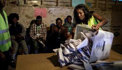 Kenya: le président en tête, l'opposition crie à la fraude électorale