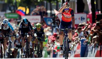 Tour d'Espagne: Nibali et Froome frappent d'entrée, Contador lâché