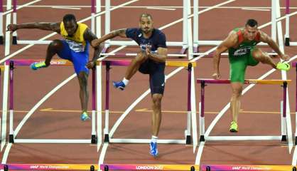 Athlétisme: Darien au pied du podium sur 110 m haies aux Mondiaux