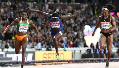 Athlétisme: l'Américaine Tori Bowie sacrée sur 100 m, l'Ivoirienne Ta Lou 2e