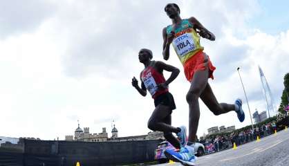 Athlétisme: le Kényan Geoffrey Kipkorir Kirui sacré sur le marathon aux Mondiaux