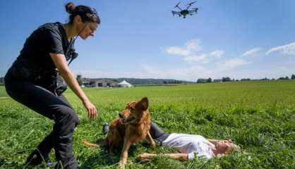 Suisse: des drones aux côtés des chiens pour les missions de sauvetage