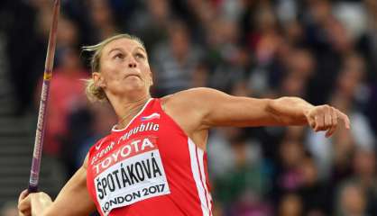 Athlétisme: la Tchèque Spotakova retrouve l'or dix ans après au javelot