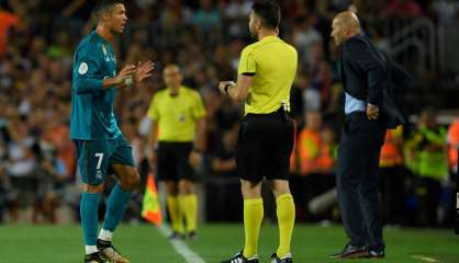 Supercoupe d'Espagne: Cristiano Ronaldo suspendu cinq matches