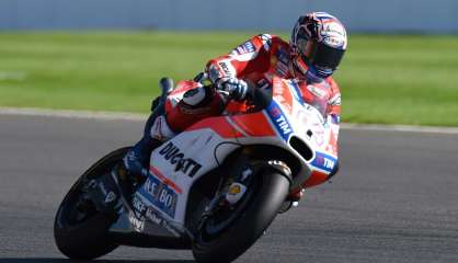 Moto: l'Italien Andrea Dovizioso (Ducati) s'impose au GP de Grande-Bretagne et prend la tête du Championnat 