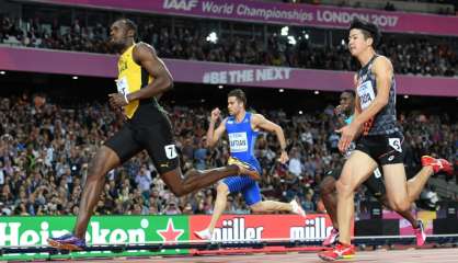 Athlétisme: Bolt passe en demies du 100 m sans trembler, tout comme Gatlin