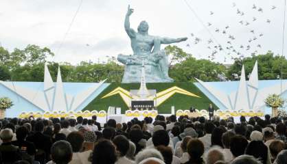 72 ans après, Nagasaki appelle le Japon à voter un traité contre l'arme atomique