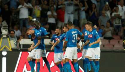 Ligue des champions: Nice débordé par Naples en barrages