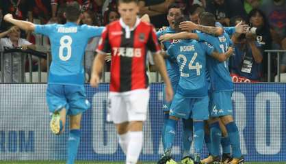 Ligue des champions: Nice, éliminé par Naples, disputera l'Europa League