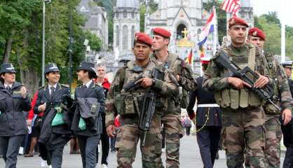 Lourdes: 25.000 pèlerins sous haute surveillance