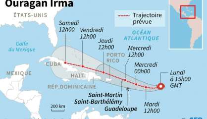 Cyclone Irma : mesures de protection des populations en Guadeloupe, Saint-barth et Saint-Martin