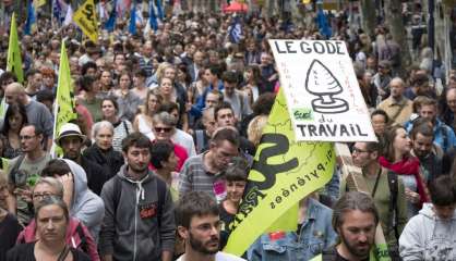 Les opposants à la réforme du code du travail à nouveau dans la rue