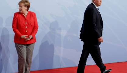 Trump et Merkel, deux styles, deux mondes