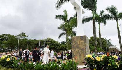 Victime mais prête au pardon: le pape et la douleur de la Colombie