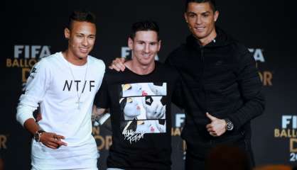 Joueur Fifa de l'année: Neymar, Ronaldo et Messi nommés pour le titre