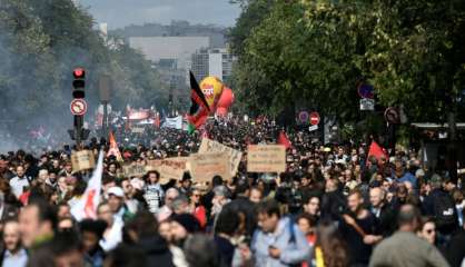 Réforme du code du travail: 60.000 manifestants à Paris, selon la CGT