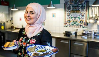 La cuisinière syrienne qui régale Angela Merkel de chawarmas