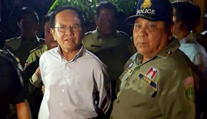 Cambodge: le leader de l'opposition arrêté pour 