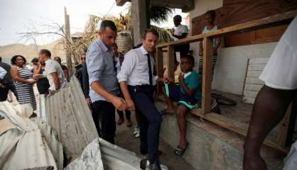 Irma: après Saint-Martin, Macron au chevet de Saint-Barthélemy