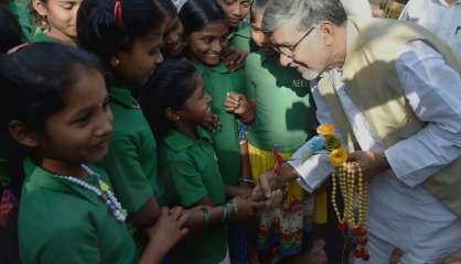 Nouvelle croisade du prix Nobel indien contre l'exploitation sexuelle des enfants