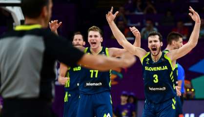 Basket: la Slovénie en finale de l'Euro en surclassant l'Espagne