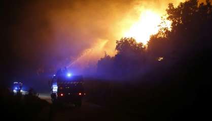 Incendie en Haute-Corse: au moins 2.000 hectares de végétation brûlés