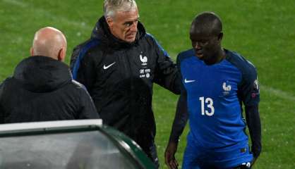 Mondial-2018: blessure musculaire pour Kanté, remplacé par Rabiot