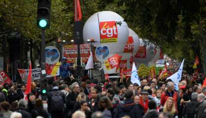 Fonctionnaires: 209.000 manifestants dans toute la France, selon le ministère