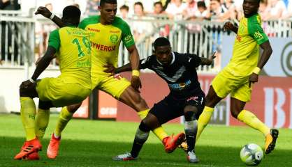 Ligue 1: Nantes freiné à Bordeaux