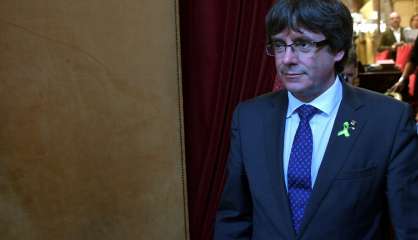 Catalogne: le président destitué Carles Puigdemont est à Bruxelles