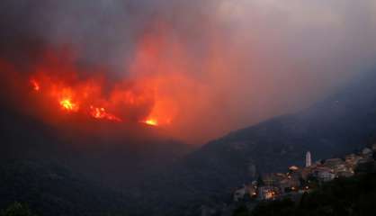 Corse: plus de 500 hectares brûlés en Balagne, le feu continue de se propager