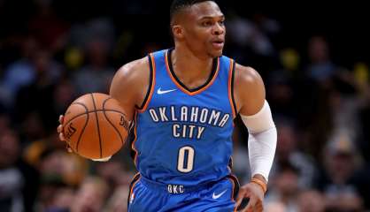 NBA: Westbrook toujours plus haut, Cleveland au ralenti 