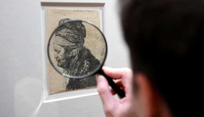 A Grenoble, 68 gravures de Rembrandt à examiner à la loupe