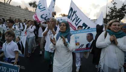 Israéliennes et Palestiniennes marchent pour la paix 